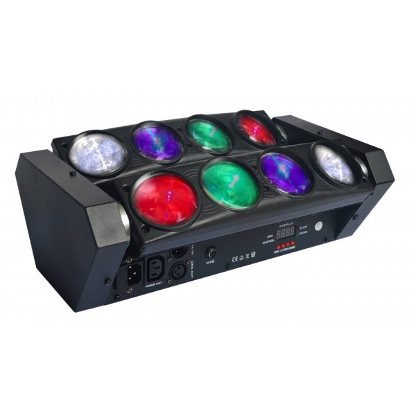 Effet Spider Leds DMX